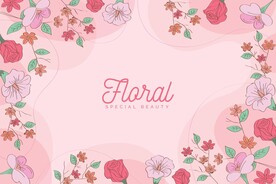 手绘花朵