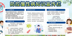预防疾病宣传展板