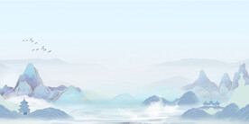 山水背景画