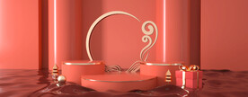 3D海报banner