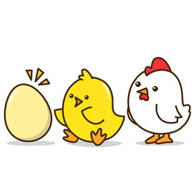 卡通小鸡