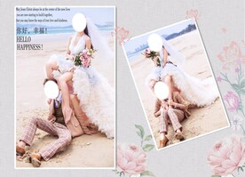 婚摄摄影传单 