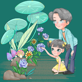 父亲节素材
