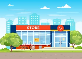 商店插画