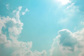 清澈的天空