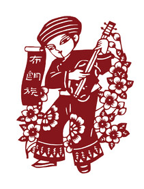 布朗族剪纸