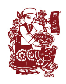 东乡族剪纸