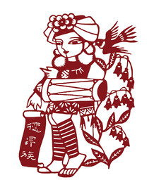 德昂族剪纸