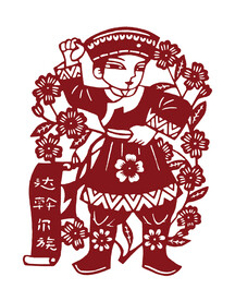 达斡尔族剪纸