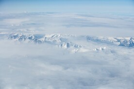 雪山美景