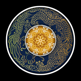 国潮圆形图标