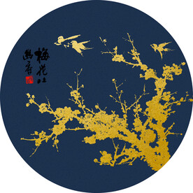 国潮圆形图标