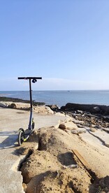 海边美景滑板车