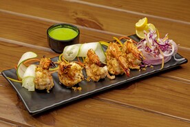 油炸开背虾