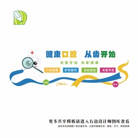 牙科文化墙 