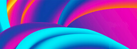 彩色抽象拉丝3D立体流体渐变