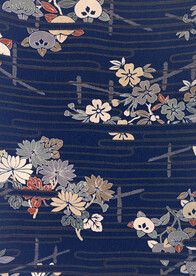 日式小花花纹