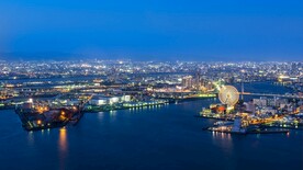 现代大都市夜景