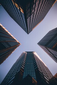办公楼仰视