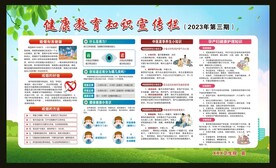 教育教育知识宣传栏