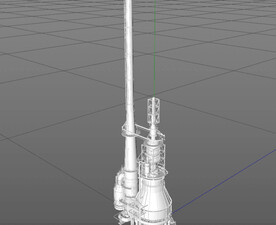  C4D模型   发电机