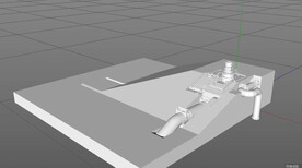  C4D模型 工厂设备  