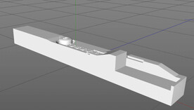  C4D模型 工厂设备  