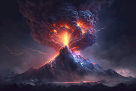 火山喷发