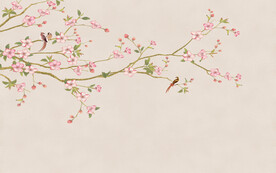 装饰画 红色花朵