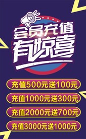 会员充值 
