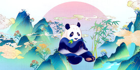 熊猫背景