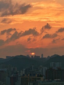 夕阳西下