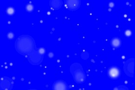 透明雪花粒子