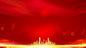 红色背景