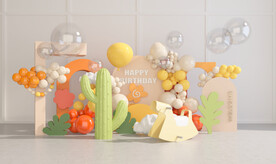 宝宝生日宴美陈