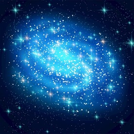 神秘星空背景 
