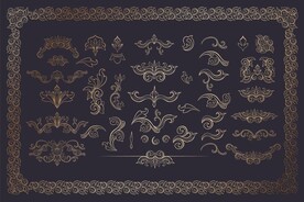 欧式花纹 