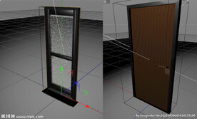 C4D模型 窗户