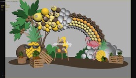 宝宝生日宴美陈