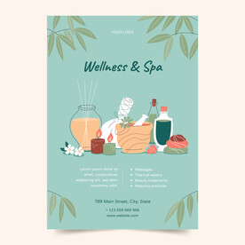 SPA健康海报 