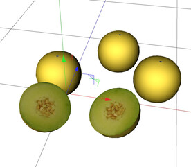 C4D模型 水果  
