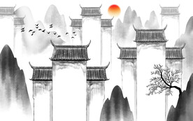 水墨画背景