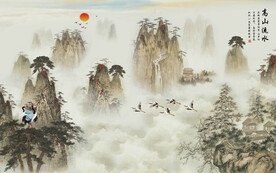 水墨画背景