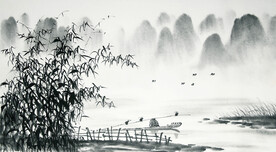 水墨画背景