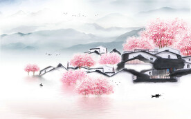 水墨画背景