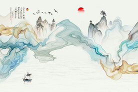 水墨画背景