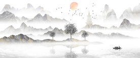 水墨画背景