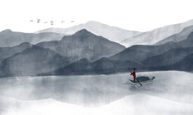 水墨画背景