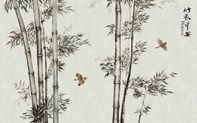 中国风水墨背景