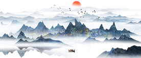 水墨画背景
